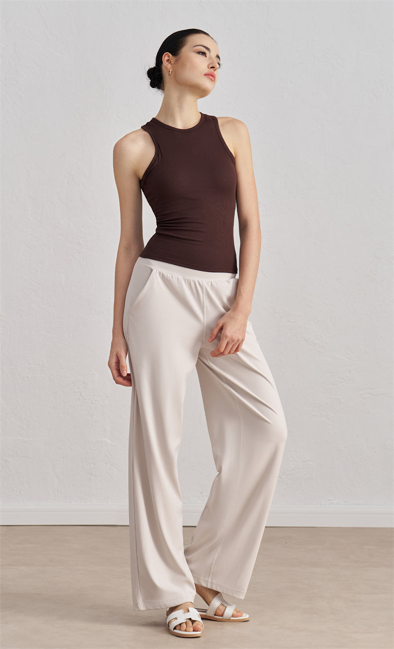 WOO YOGA Tops & Tees Victoria Ribbed Slim Tank Top 