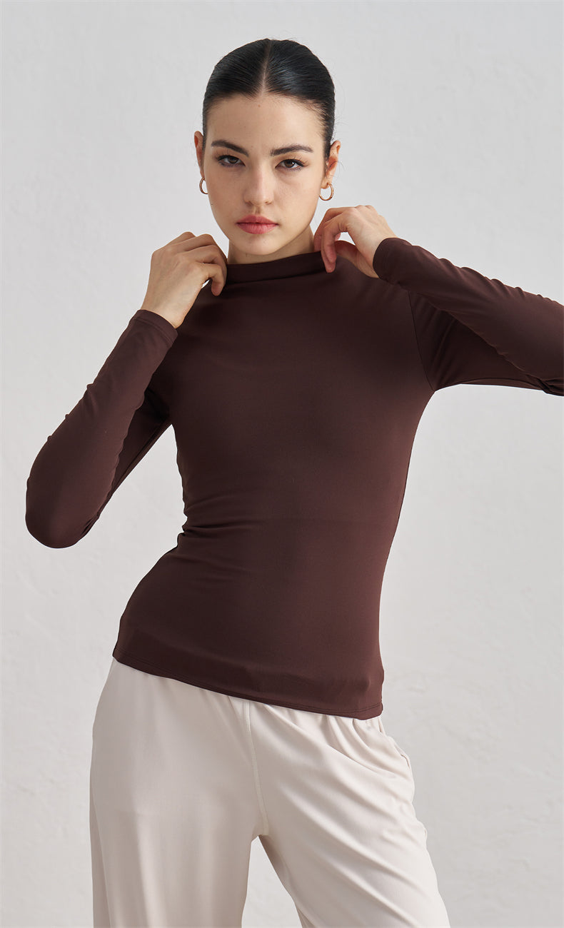 WOO YOGA Tops & Tees Madeleine High-Stretch Fitness Long Sleeve 