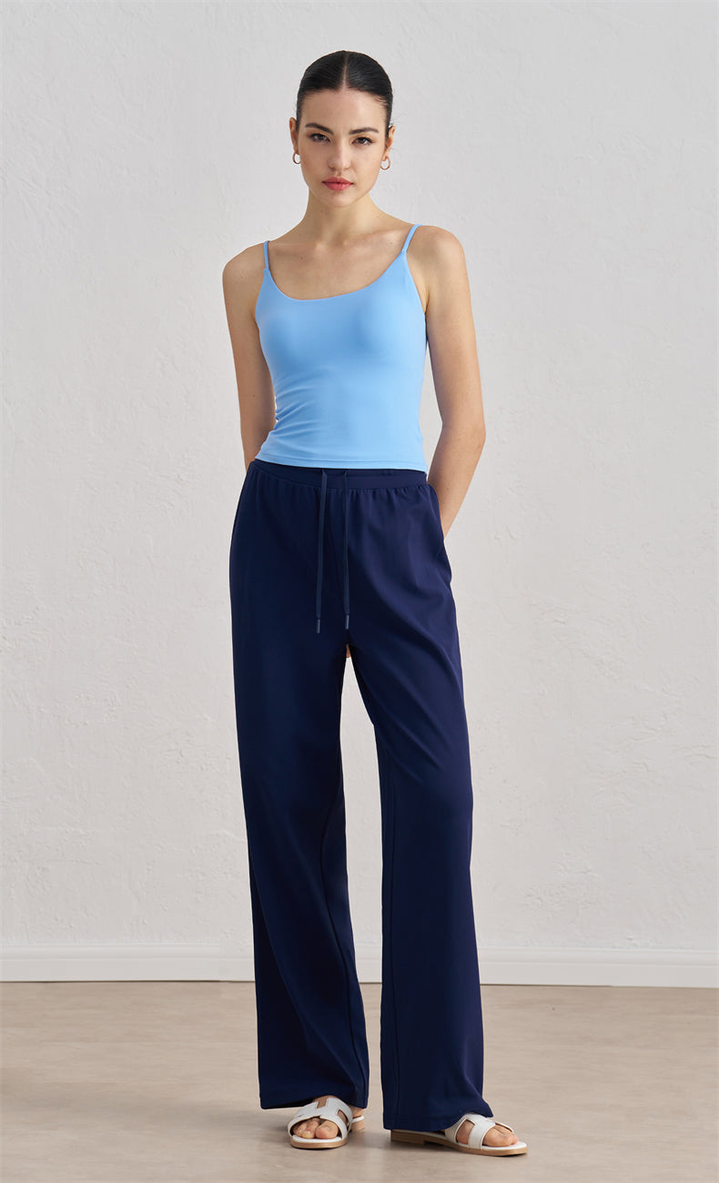 WOO YOGA Pants Victoria Ultra Warm Lightweight Straight Leg Sweatpant 