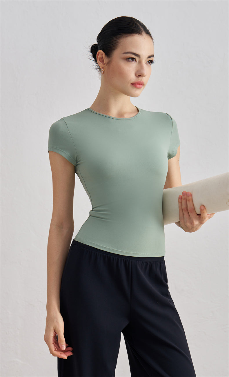 WOO YOGA Tops & Tees Ophelia Women Workout Tee 