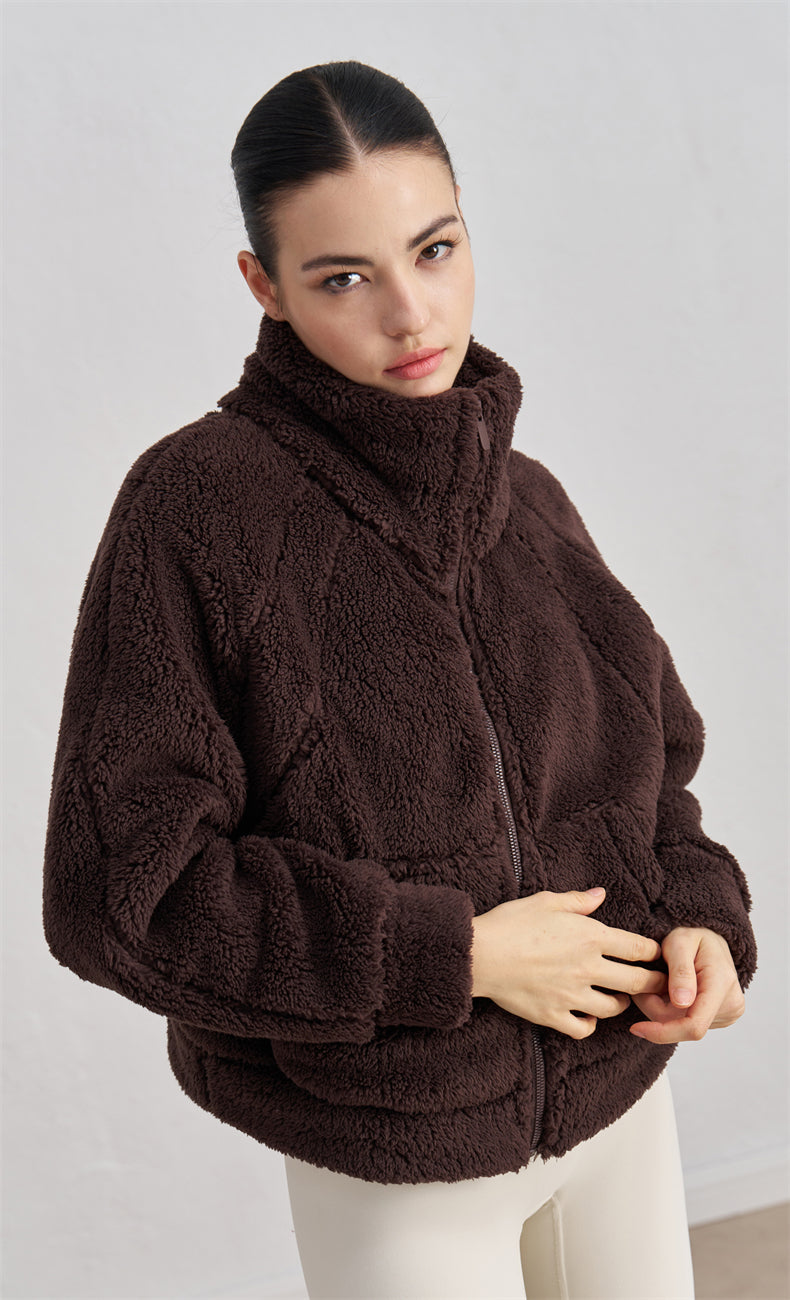 WOO YOGA Jackets Kaia Ultra Lightweight Fleece Jacket 