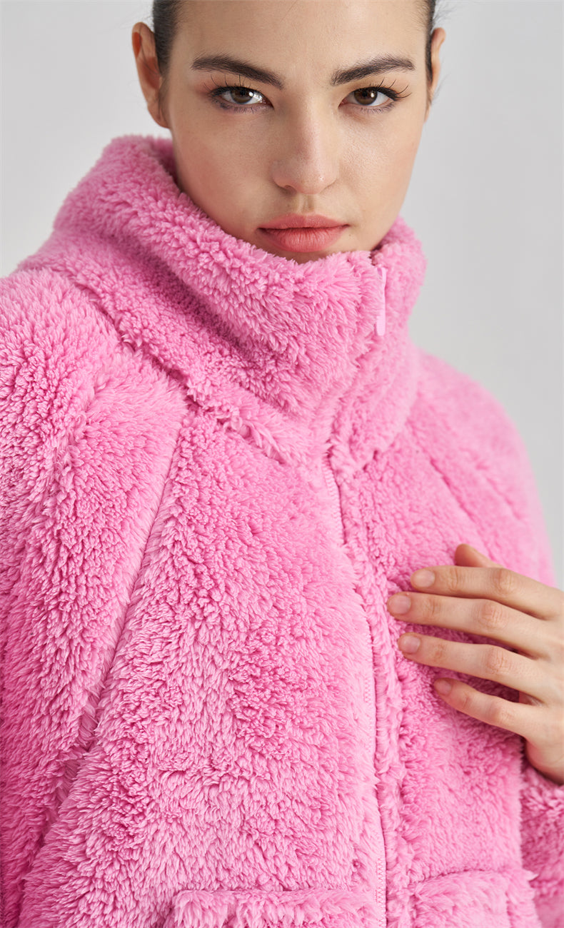 WOO YOGA Jackets Kaia Ultra Lightweight Fleece Jacket 