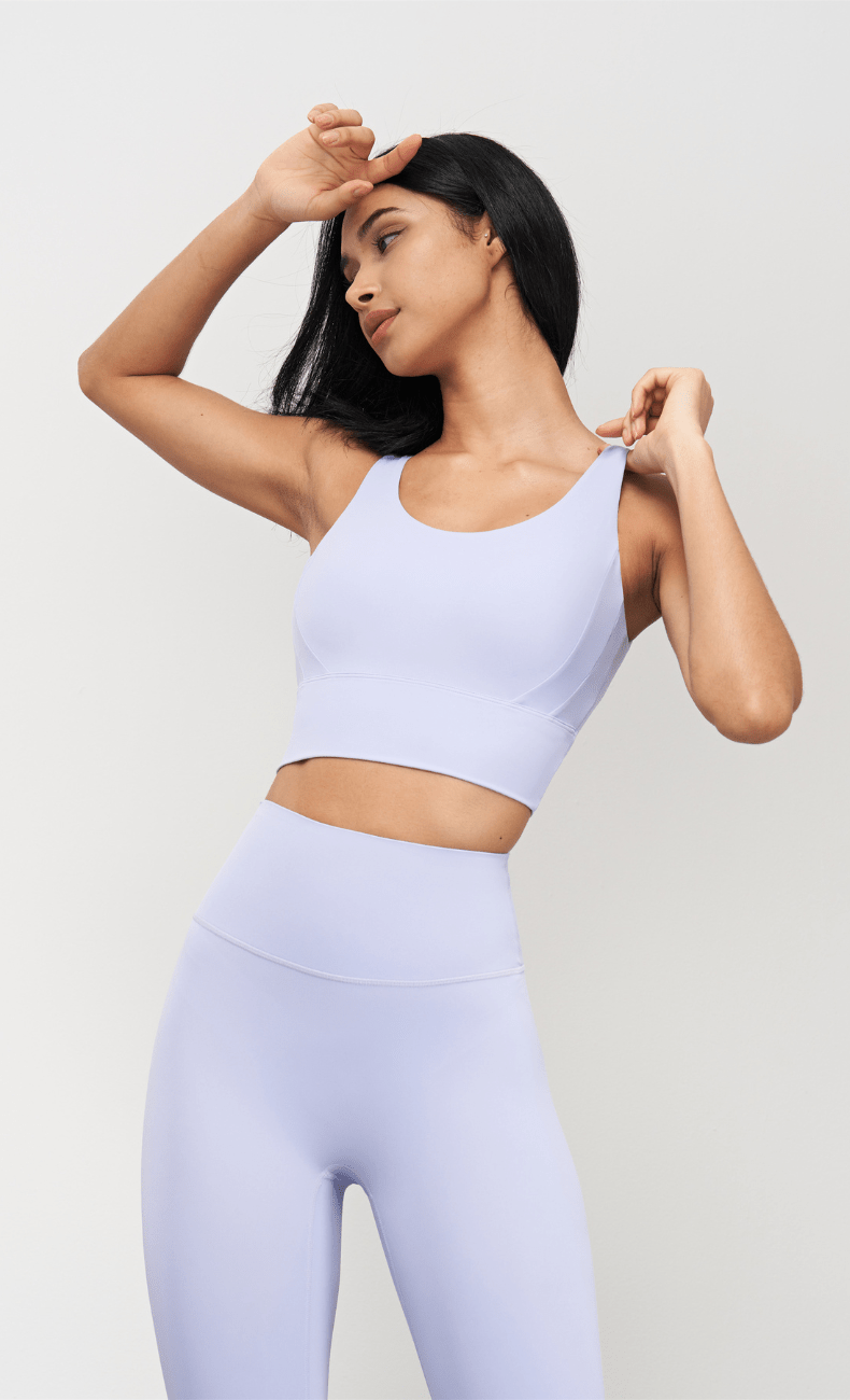 WOO YOGA Sports Bras Margiela Boho Open Back Sports Bra 