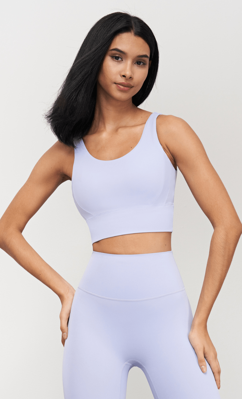 WOO YOGA Sports Bras Margiela Boho Open Back Sports Bra 