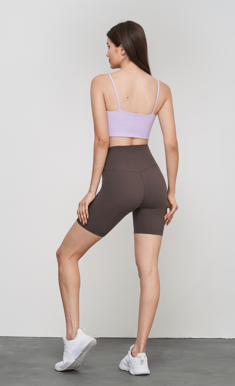 WOO YOGA Shorts Ivy High-Waist Seamless Free From Move Short 