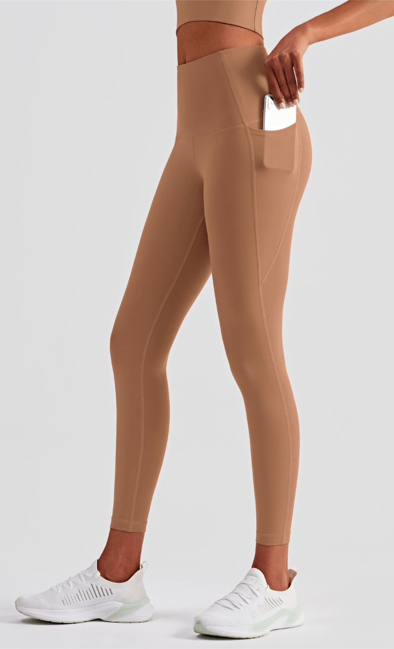 WOO YOGA Leggings Heather High-Impact Sculpting Legging 