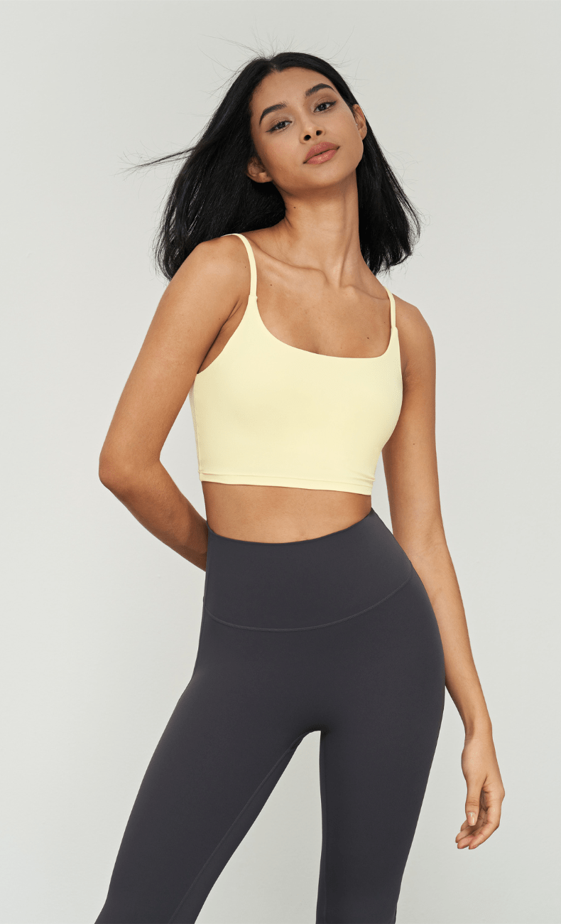 WOO YOGA Tops & Tees Zoe Built-in Bra Camisole 