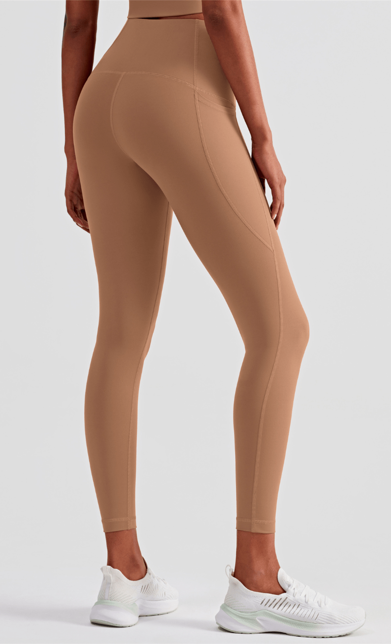 WOO YOGA Leggings Heather High-Impact Sculpting Legging 