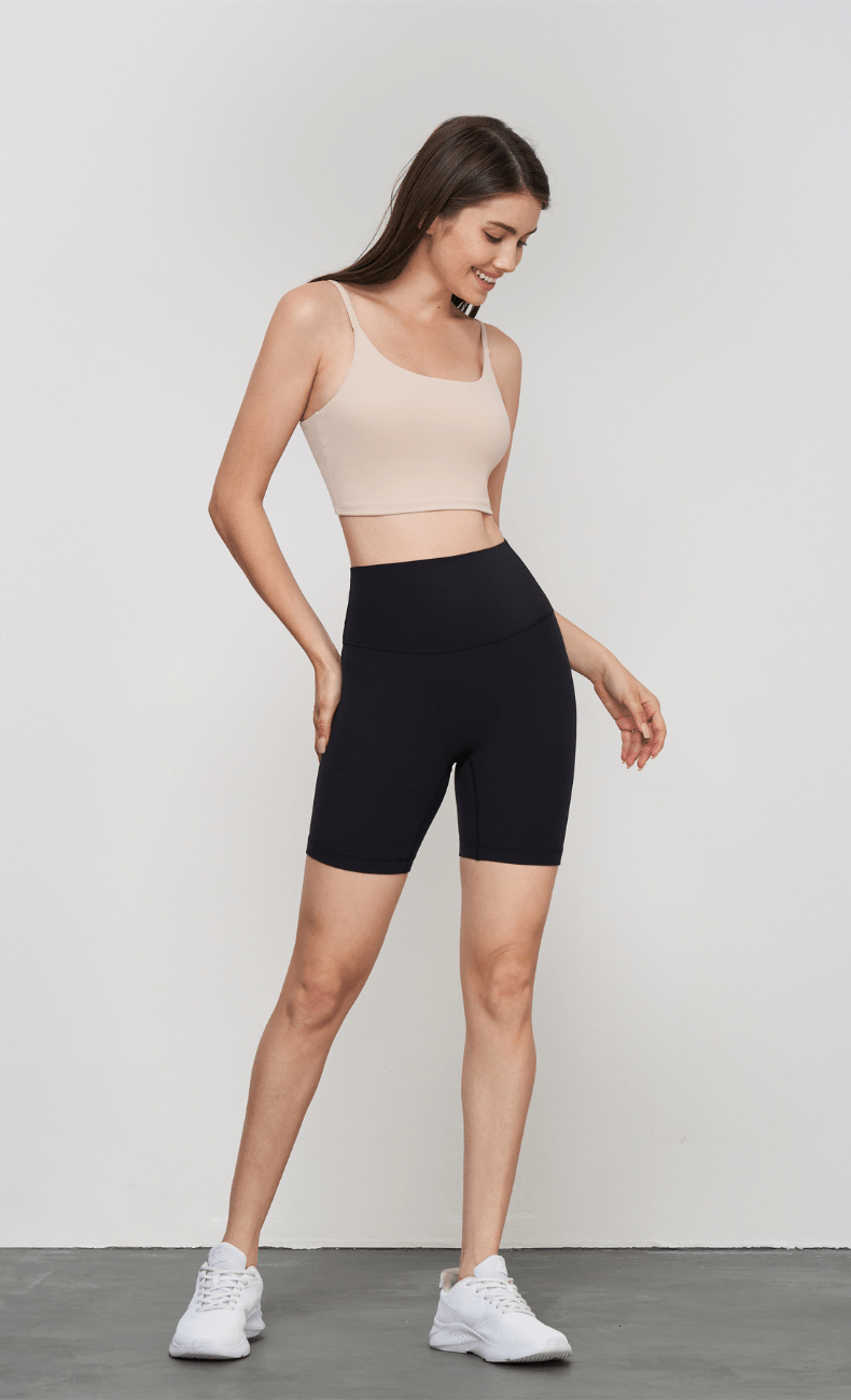 WOO YOGA Shorts Ivy High-Waist Seamless Free From Move Short 