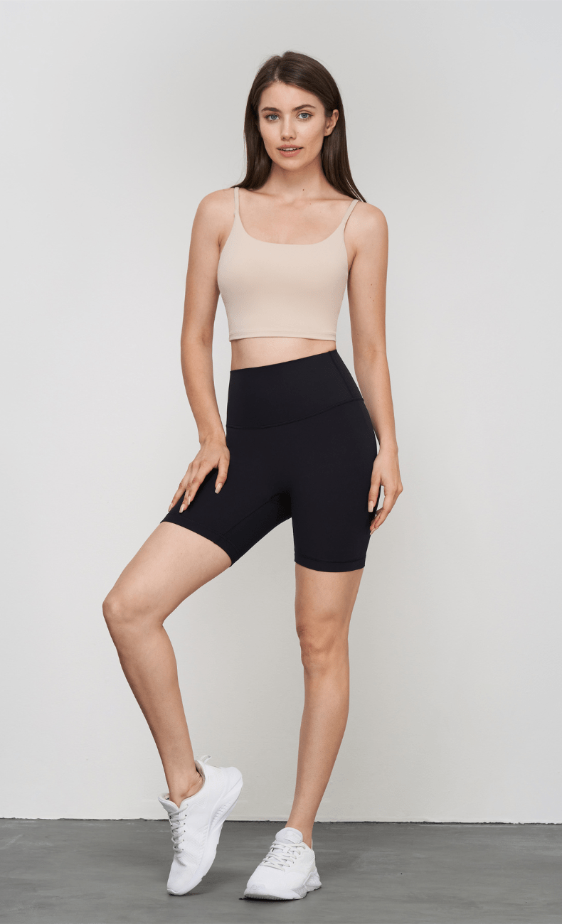 WOO YOGA Shorts Ivy High-Waist Seamless Free From Move Short 