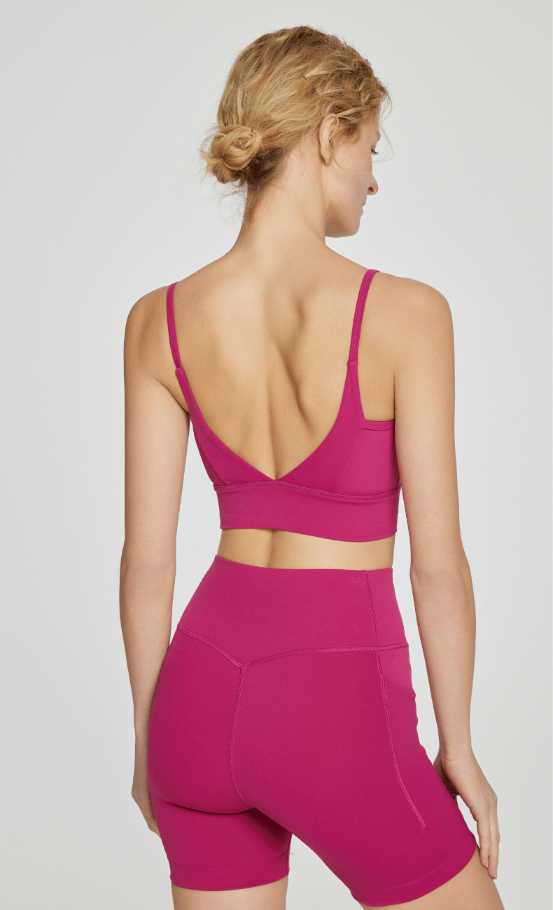 WOO YOGA Sports Bras Lyra High-Support Open Back Sports Bra 