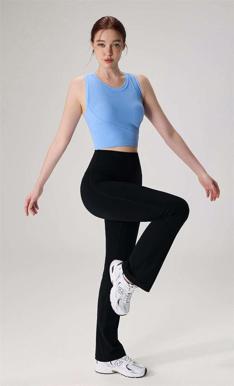 WOO YOGA Leggings Celeste High-Waisted Bootcut Flare Legging 