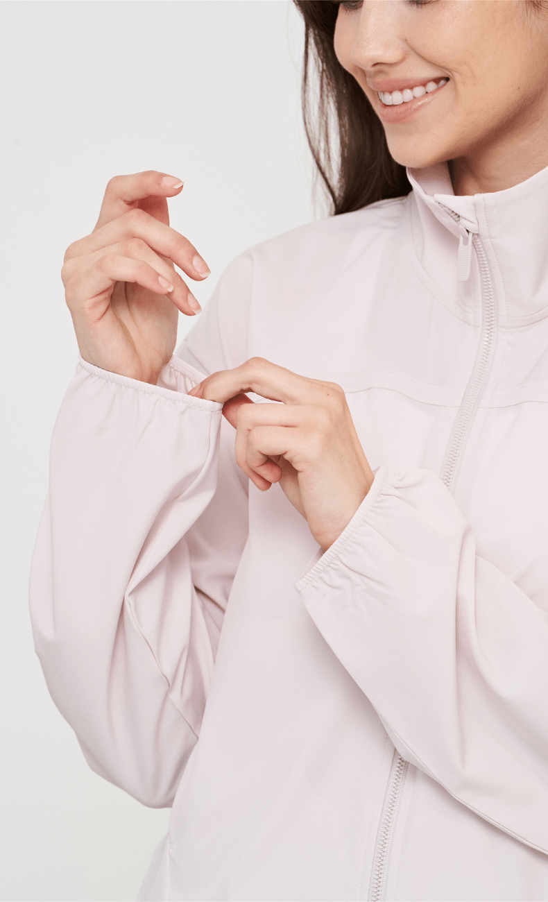 WOO YOGA Jackets Lena Pocketable UV Protective Jacket 