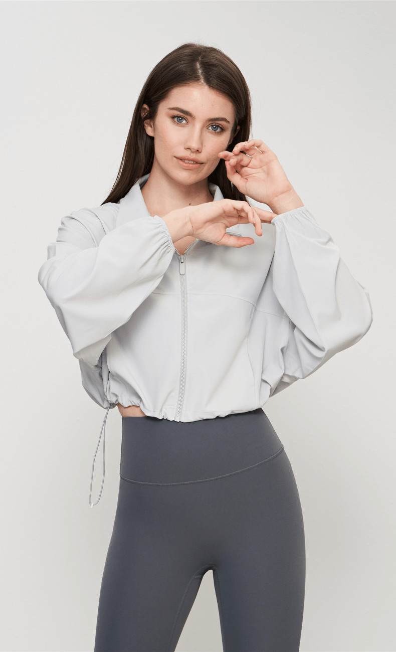 WOO YOGA Jackets Jasmine UV Protective Jacket 