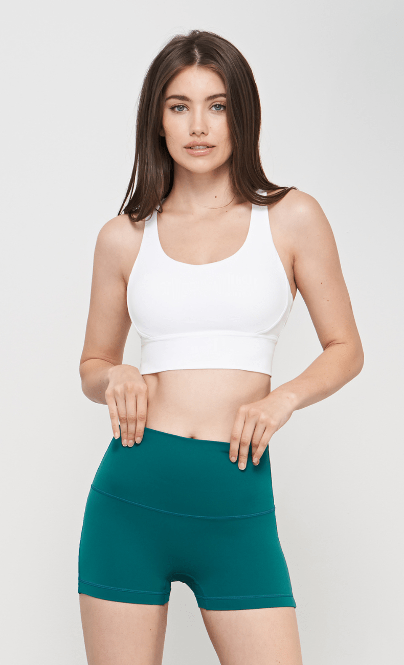 WOO YOGA Sports Bras Indira Open Back Sports Bra 