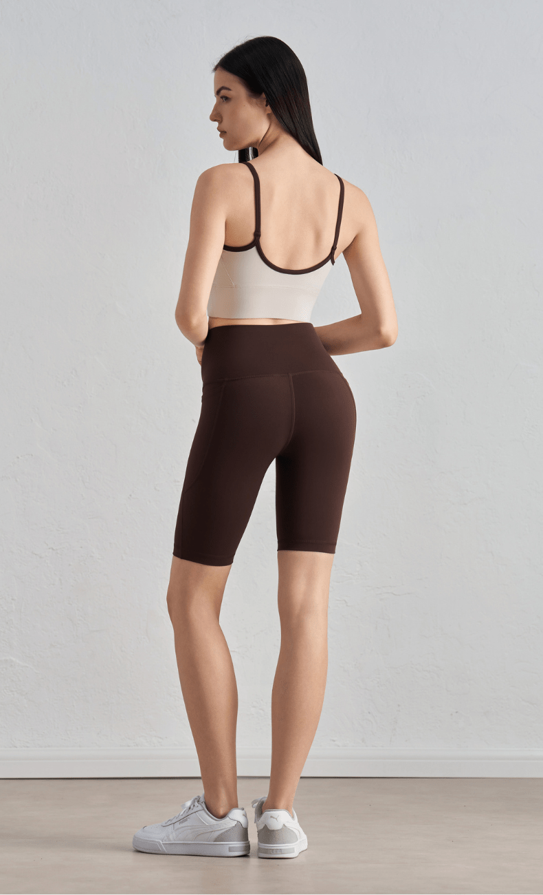 WOO YOGA Shorts Simone High-Waisted Seamless Fitness Short 