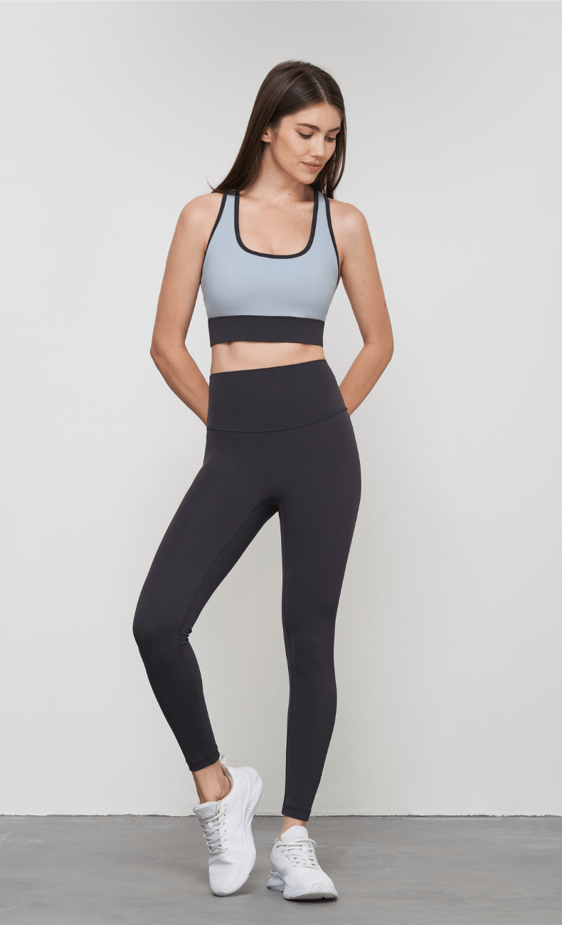 WOO YOGA Leggings Clara High-Waisted Seamless Workout Legging 