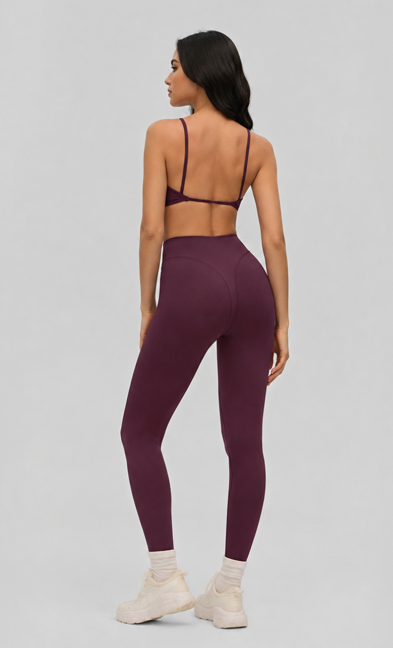 Ivy Open Back Workout Set