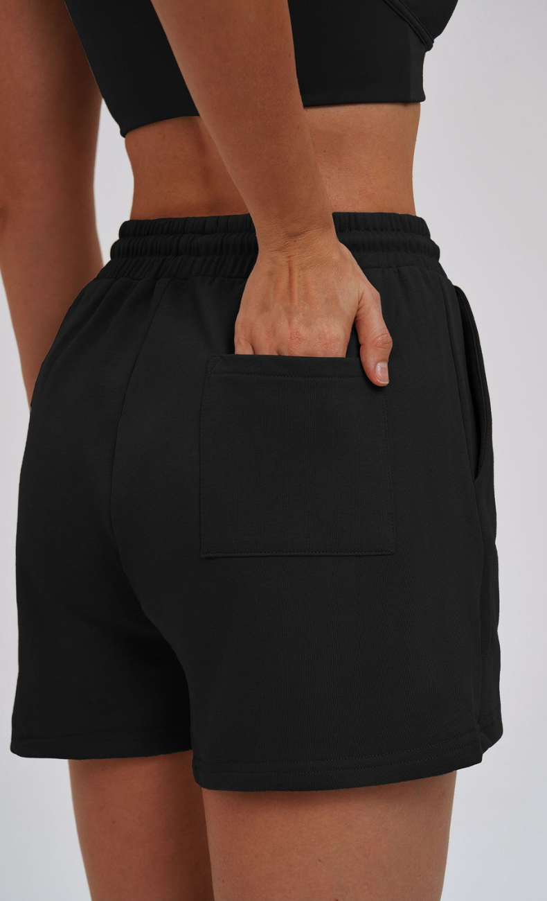 Kenna Cotton Sweatshirt & Relaxed Shorts Set