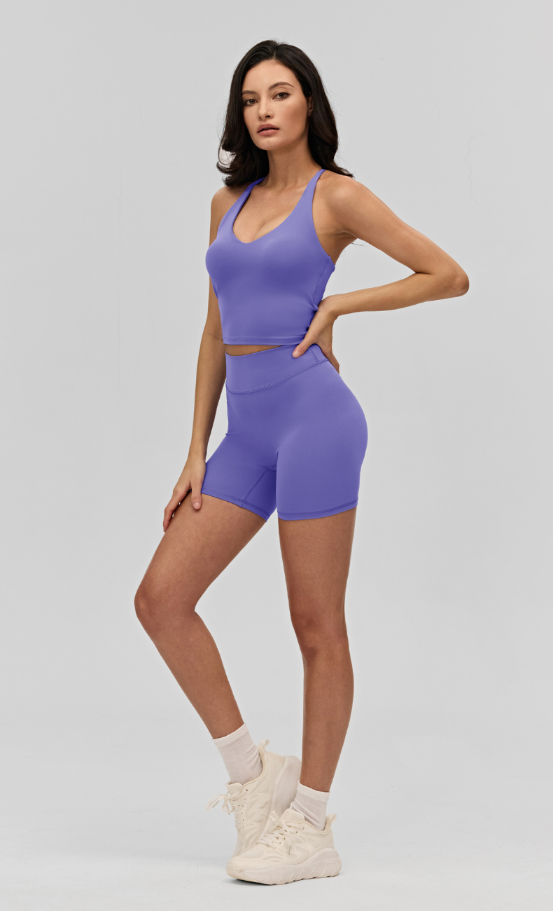 Elise Sculpt Back Crisscross Sports Bra