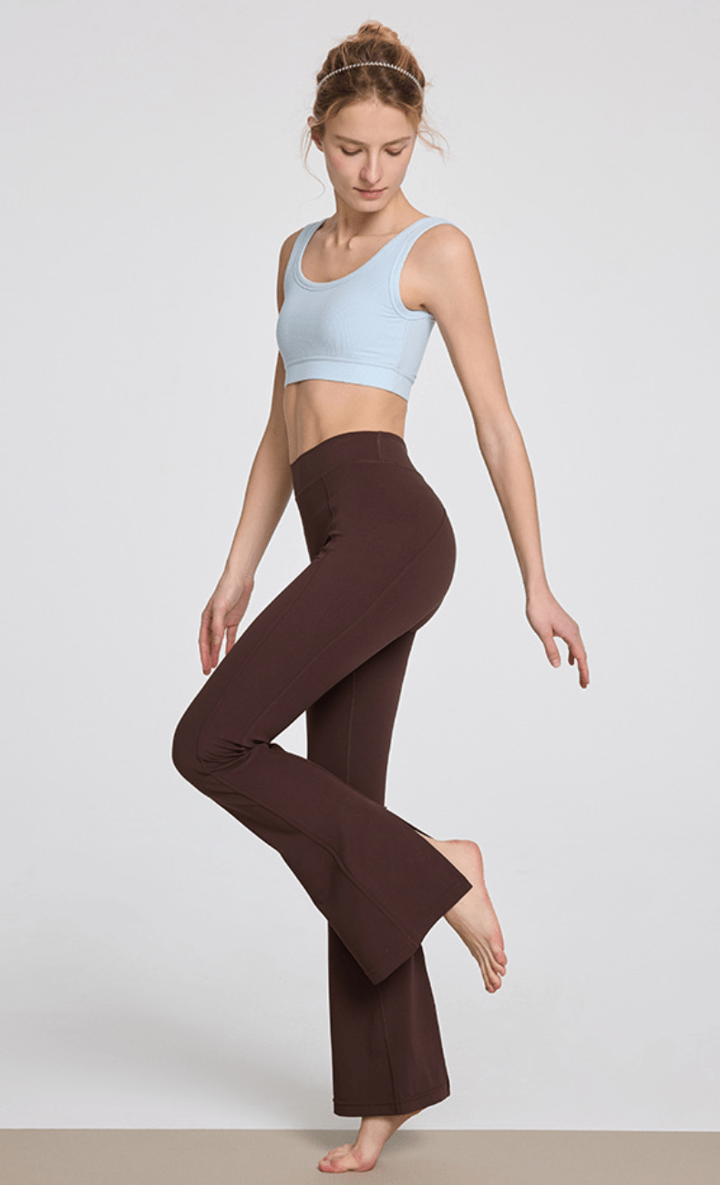 WOO YOGA Leggings Marty Luxe High Waisted Flare Legging 