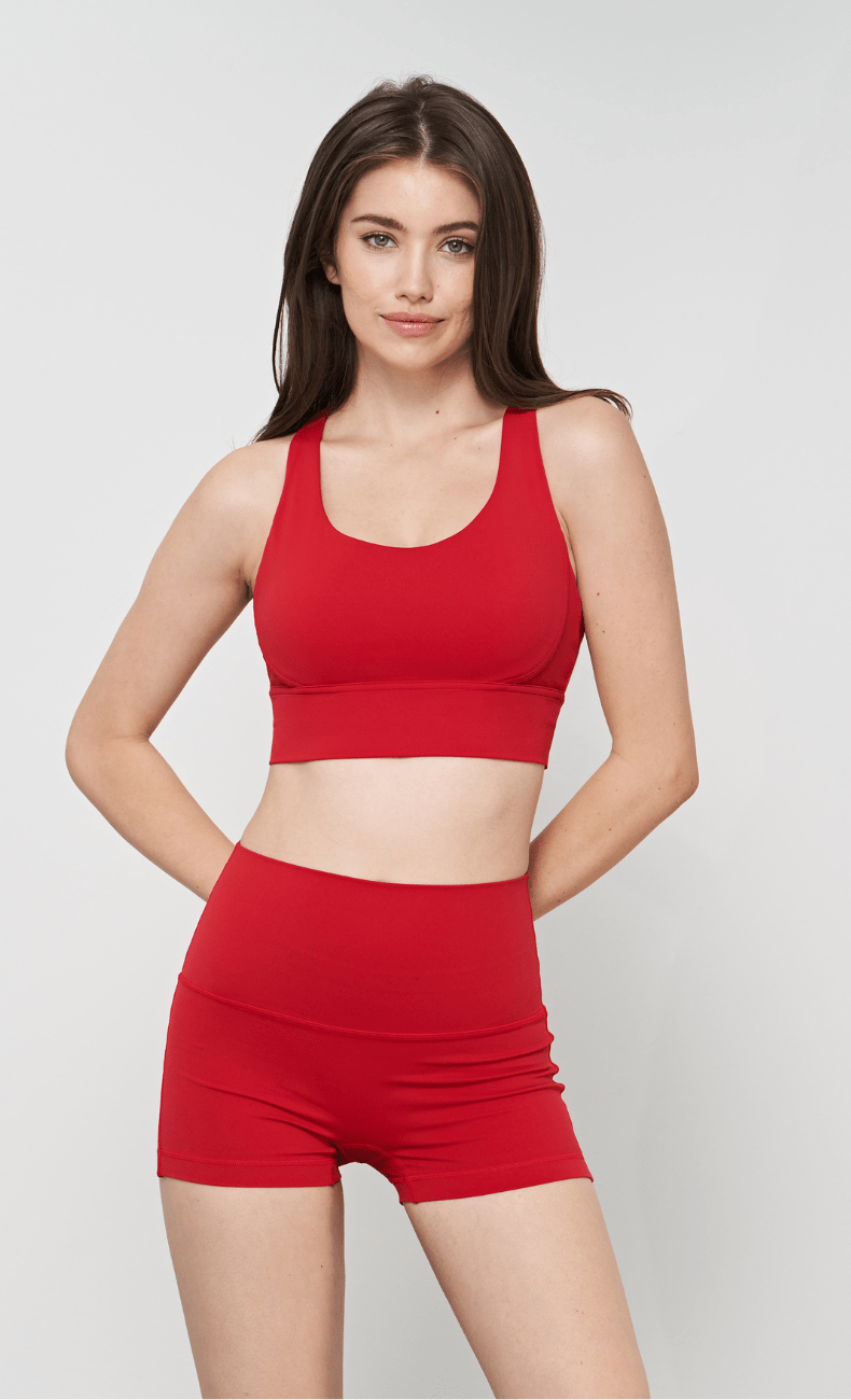 WOO YOGA Matching Sets Jane LuxeFit Workout Set 