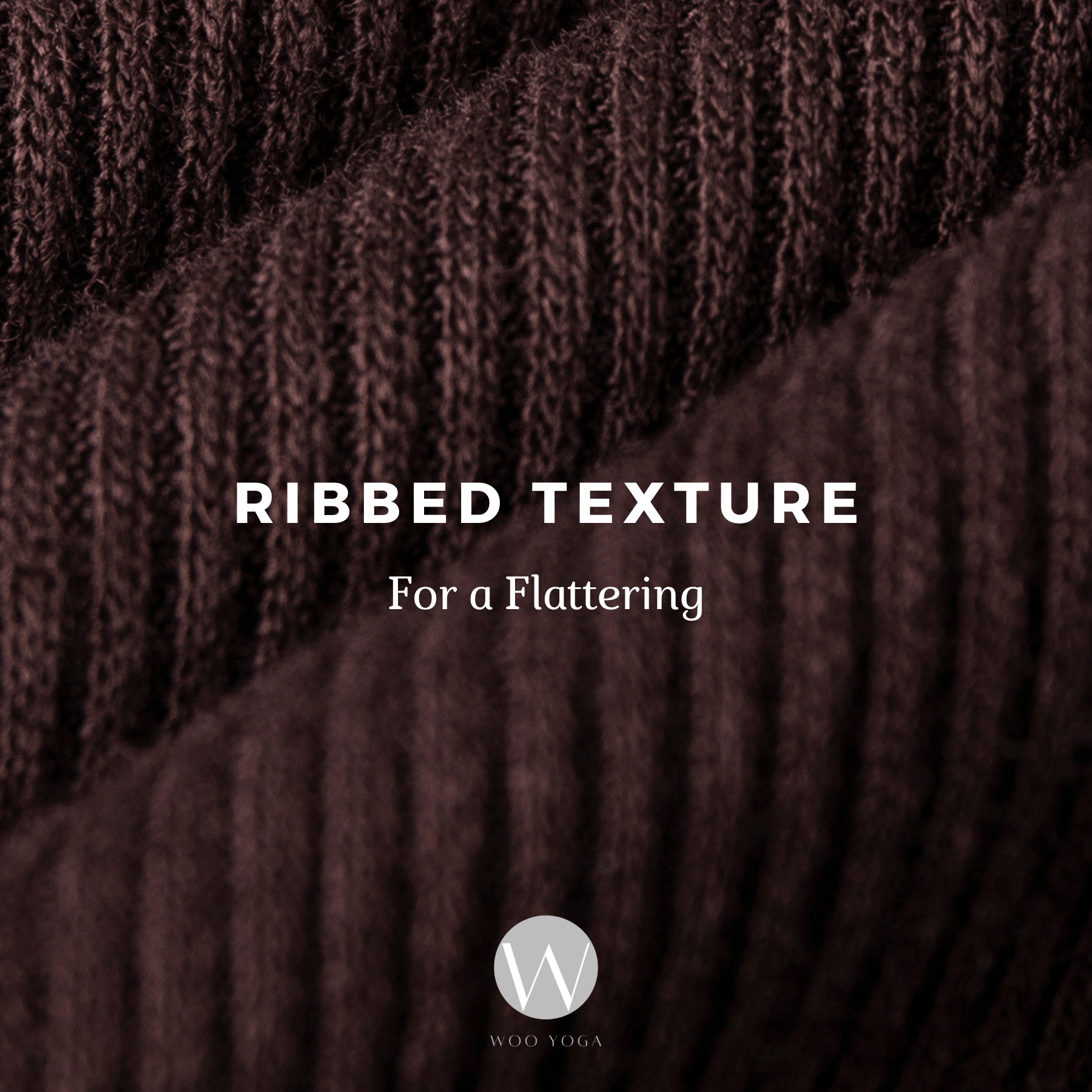 WOO YOGA Tops & Tees Victoria Ribbed Slim Tank Top 