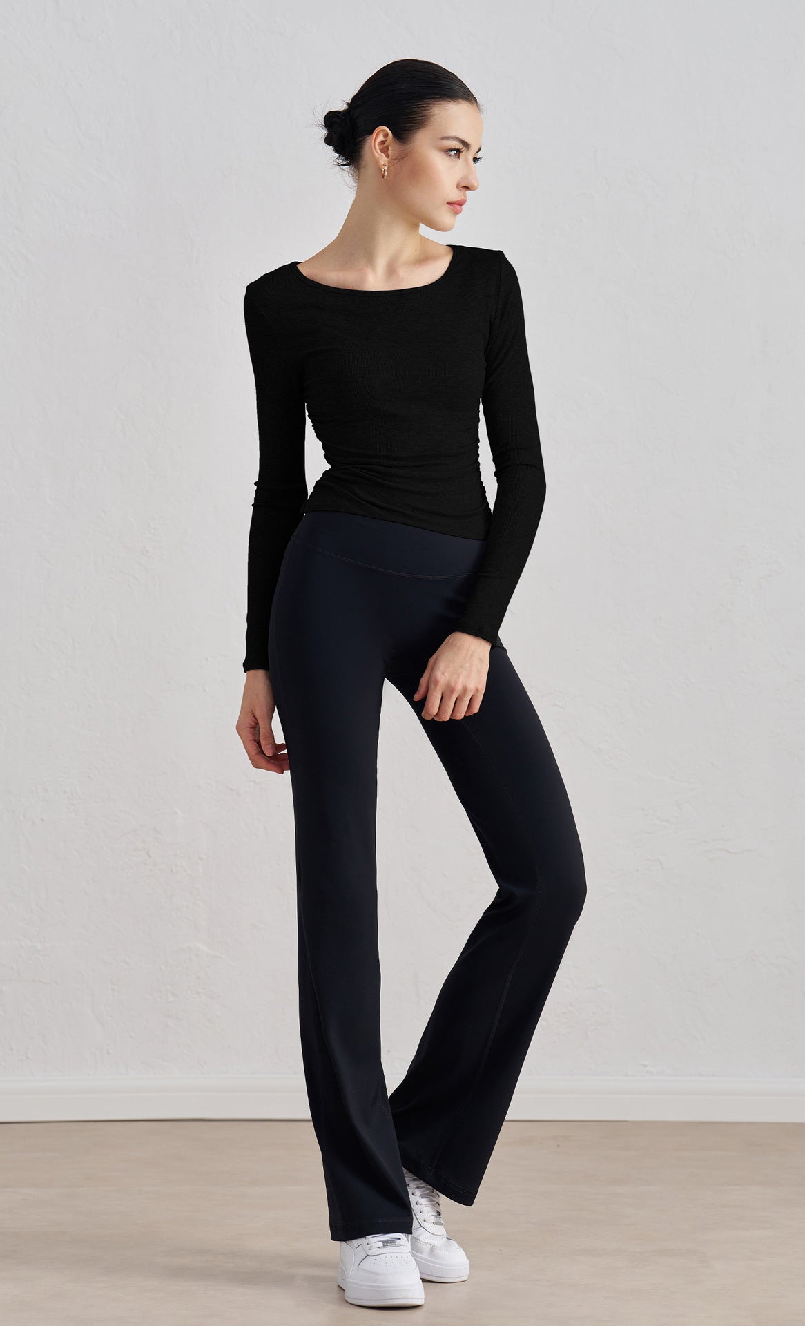 WOO YOGA Tops & Tees Ava Ribbed Fitness Long Sleeve 