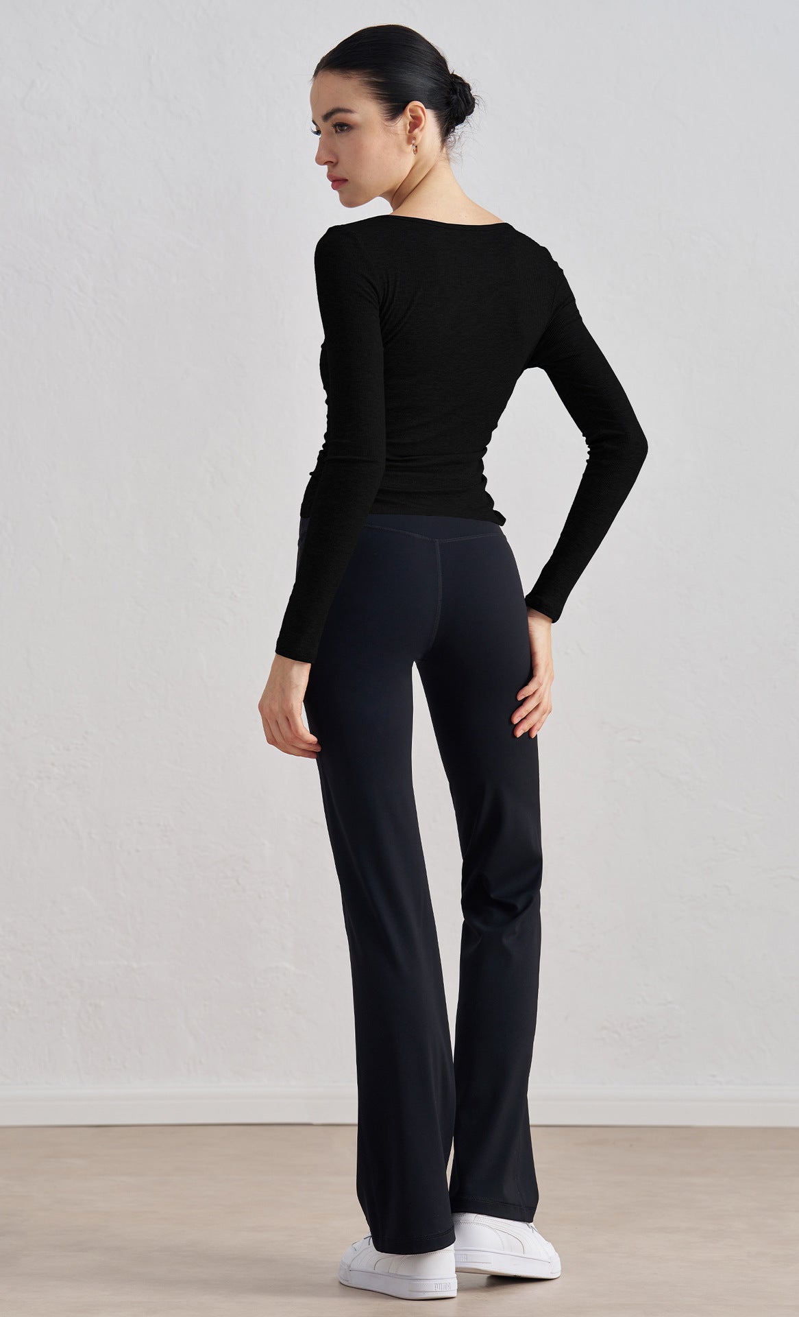 WOO YOGA Tops & Tees Ava Ribbed Fitness Long Sleeve 