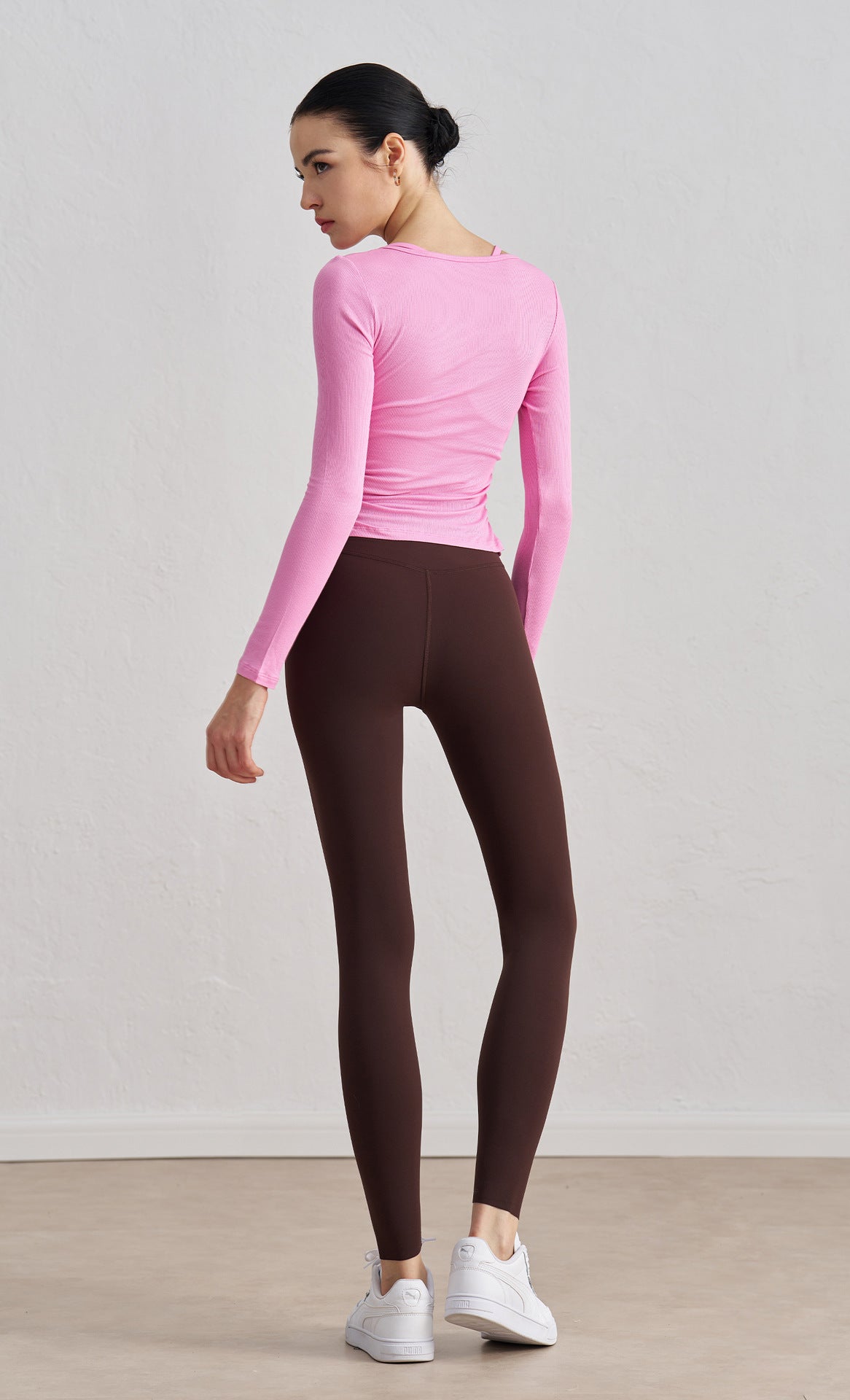 WOO YOGA Tops & Tees Ava Ribbed Fitness Long Sleeve 