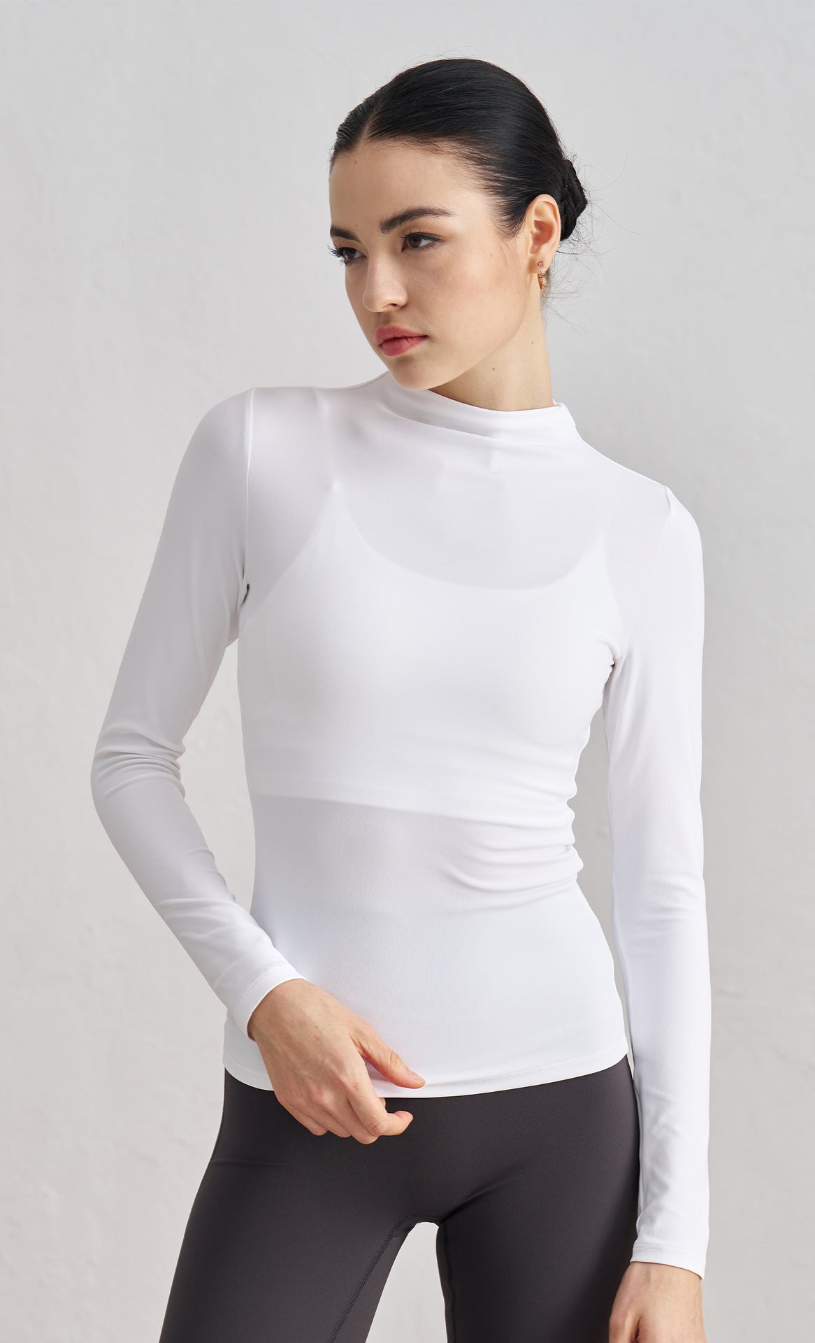 WOO YOGA Tops & Tees Madeleine High-Stretch Fitness Long Sleeve 